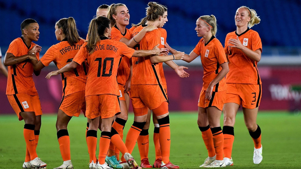 Đội nữ Hà Lan đang có nhiều lợi thế